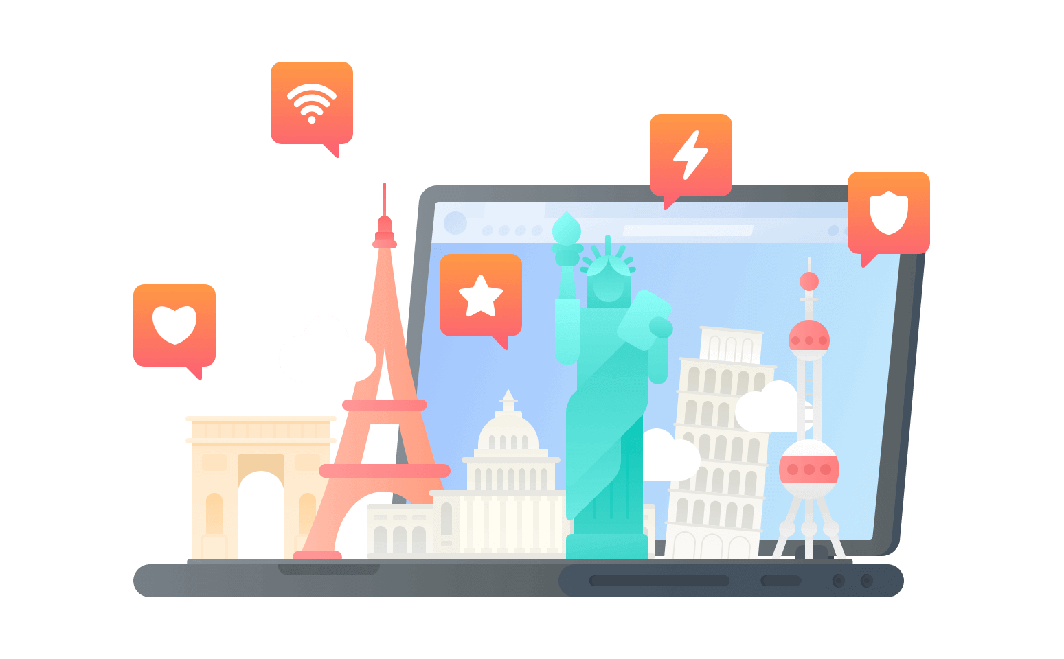 在圣皮埃尔和密克隆岛连接到中国vpn - 华人加速器